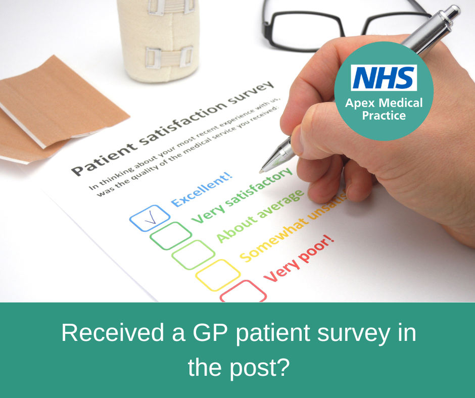 Received a GP patient survey in the post?